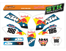 VINILO KTM EXC 98-00