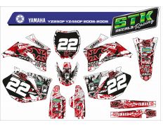 VINILO YAMAHA YZ250F YZ450F 2006-2009