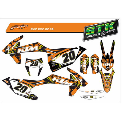 Vinilo KTM 250 TPI 2019