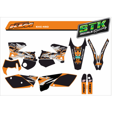 VINILO KTM EXC 450