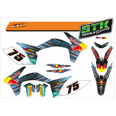 VINILO KTM EXCF RED BULL