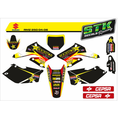 Vinilo Suzuki RMZ 250 04-06